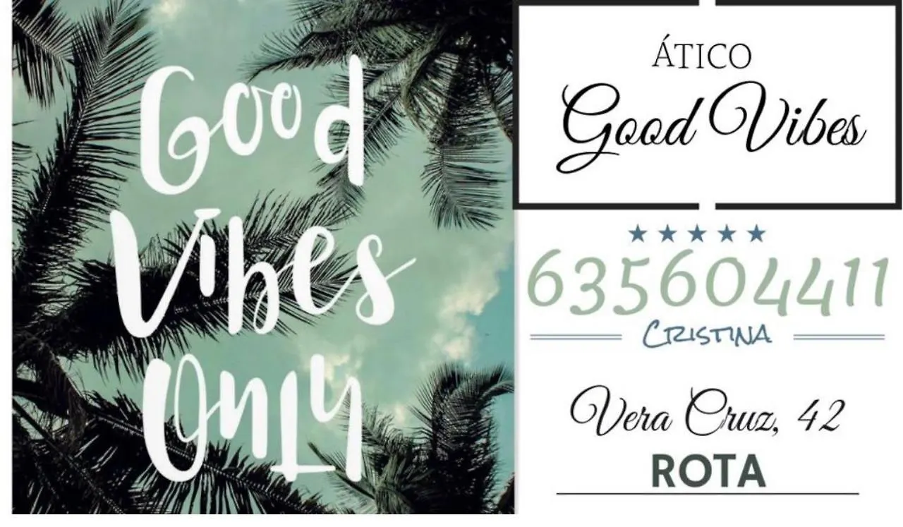 Atico Good Vibes Apartment Rota